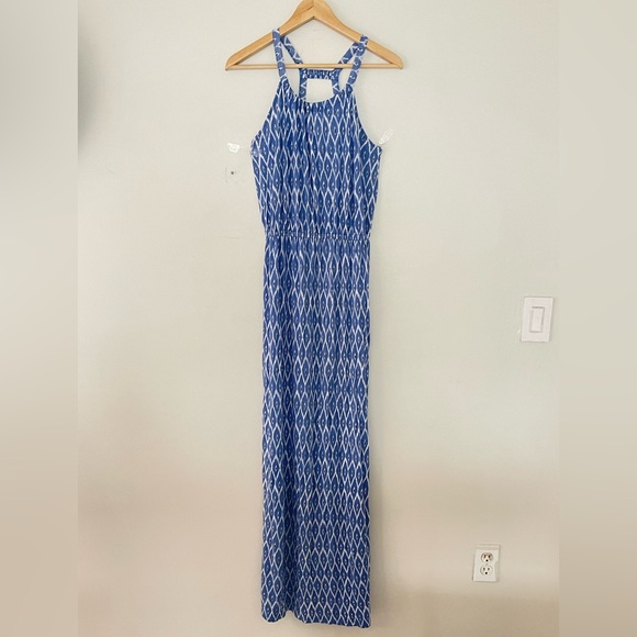Joie Narod Blue Patterned Maxi Dress - Picture 3 of 15